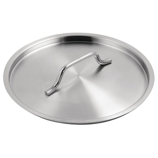 Vogue Stainless Steel Saucepan Lid 200mm • PAS-M949
