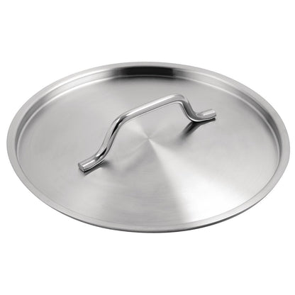 Vogue Stainless Steel Saucepan With Lid 240mm • PAS-SA605
