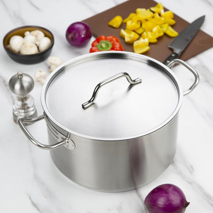 Vogue Stainless Steel Saucepan Lid 280mm • PAS-M951