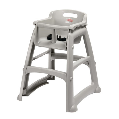 Rubbermaid Sturdy Stacking High Chair Platinum • PAS-M959