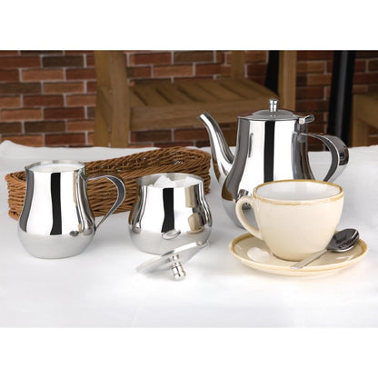 Olympia Arabian Coffee Pot Stainless Steel 700ml • PAS-M984