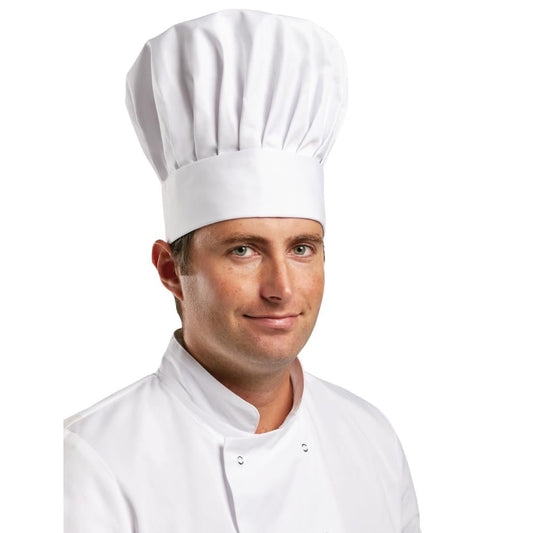 Whites Tallboy Chefs Hat • PAS-P_A200