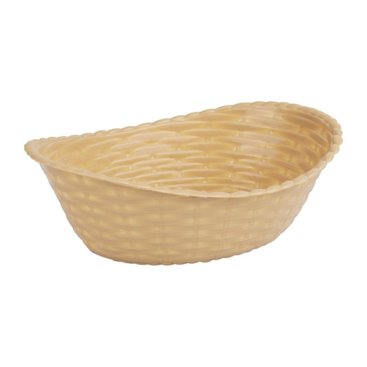 Olympia Kristallon Oval Polypropylene Basket • PAS-P017