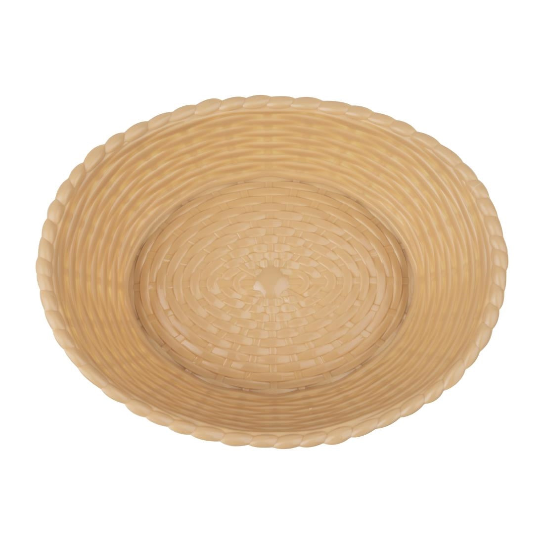 Olympia Kristallon Oval Polypropylene Basket • PAS-P017
