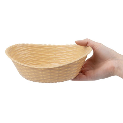 Olympia Kristallon Oval Polypropylene Basket • PAS-P017