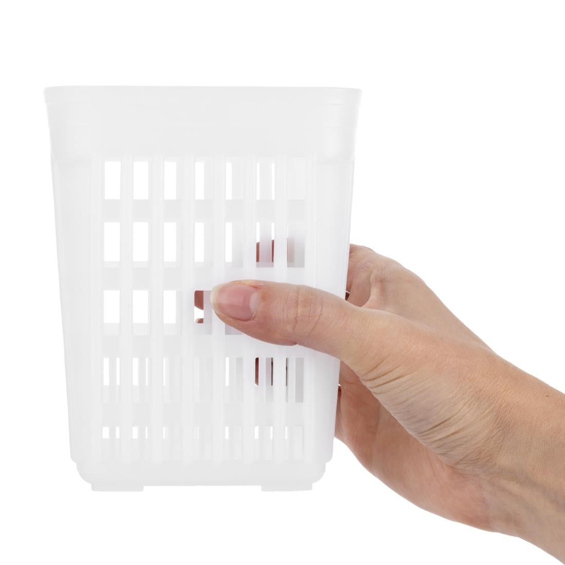Olympia Square Cutlery Container • PAS-P175