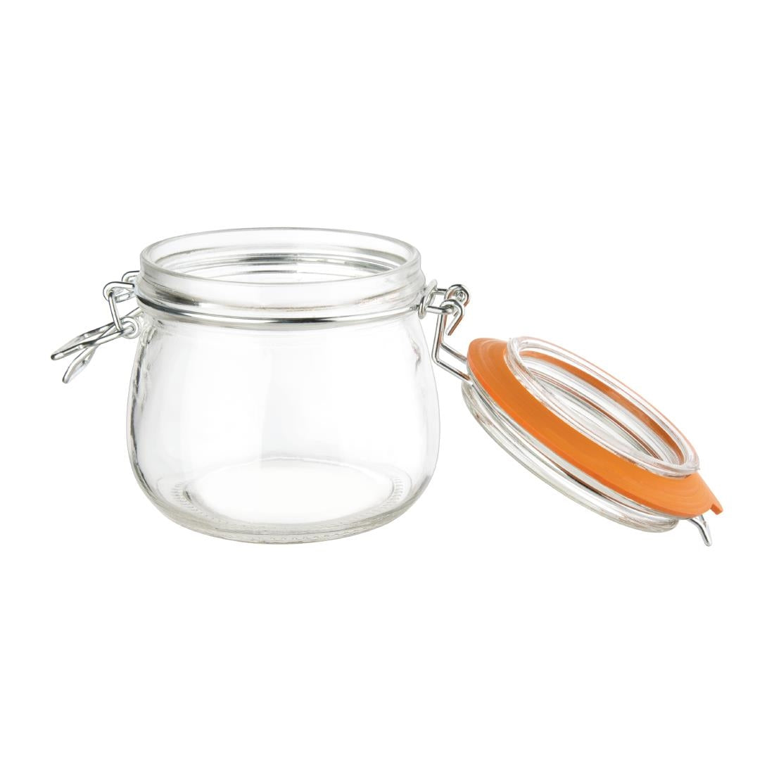 Vogue Clip Top Preserve Jars 500ml • PAS-P490