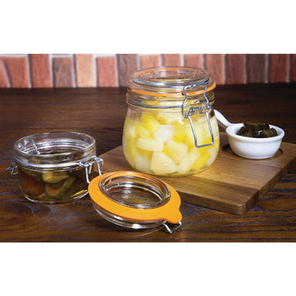 Vogue Clip Top Preserve Jars 500ml • PAS-P490