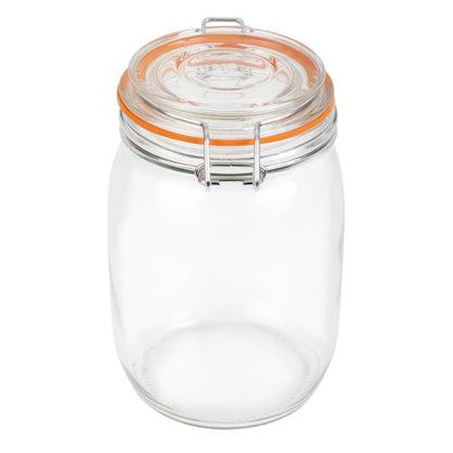 Vogue Clip Top Preserve Jars 1Ltr • PAS-P492