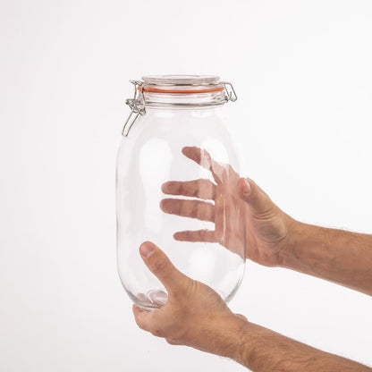 Vogue Clip Top Preserve Jars 3Ltr • PAS-P495