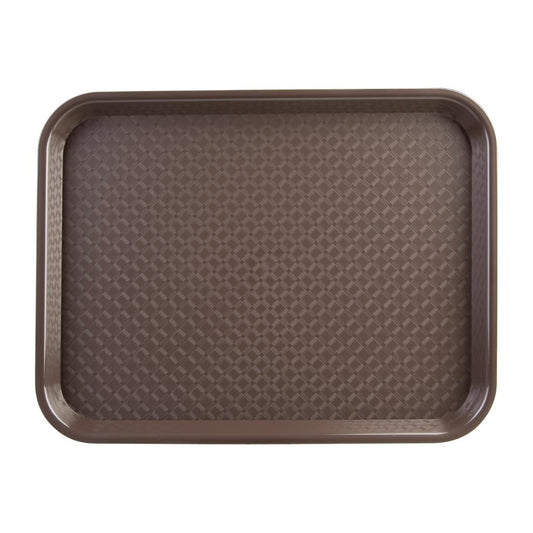 Olympia Kristallon Polypropylene Foodservice Tray 305 x 415mm Brown • PAS-P503