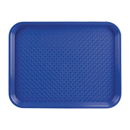 Olympia Kristallon Polypropylene Fast Food Tray Blue • PAS-P_DP215