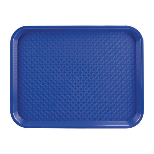 Olympia Kristallon Polypropylene Fast Food Tray Blue • PAS-P_DP215