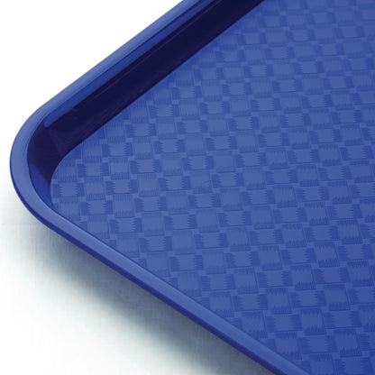 Olympia Kristallon Polypropylene Fast Food Tray Blue • PAS-P_DP215