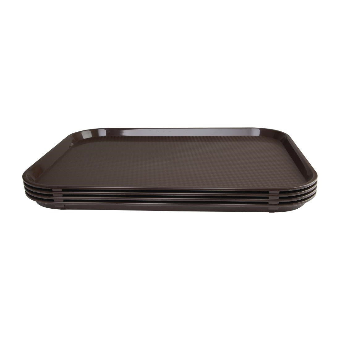 Olympia Kristallon Polypropylene Foodservice Tray 350 x 450mm Brown • PAS-P509