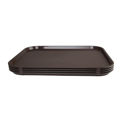 Olympia Kristallon Polypropylene Foodservice Tray 350 x 450mm Brown • PAS-P509