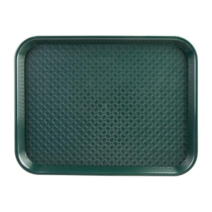 Olympia Kristallon Polypropylene Fast Food Tray Green • PAS-P_DP514