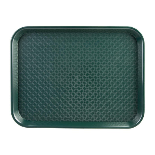 Olympia Kristallon Polypropylene Fast Food Tray Green • PAS-P_DP514