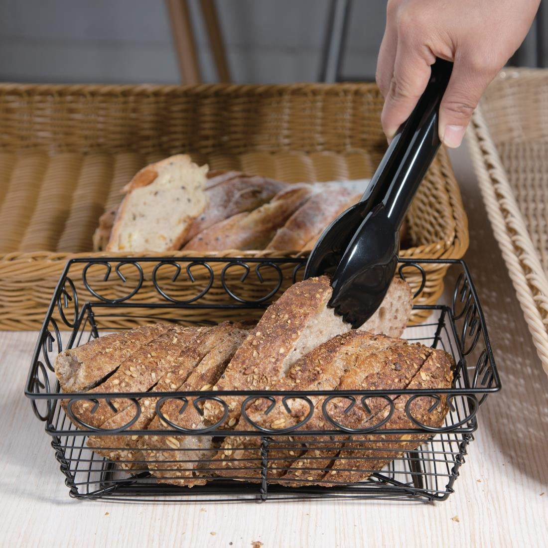 Vogue Kristallon Food Tongs 230mm • PAS-P786