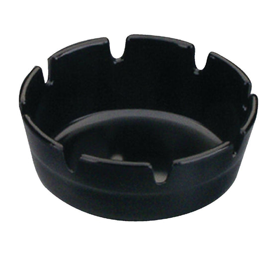 Olympia Black Melamine Ashtray • PAS-P842