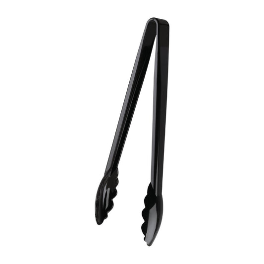 Vogue Black Tongs 300mm • PAS-P925