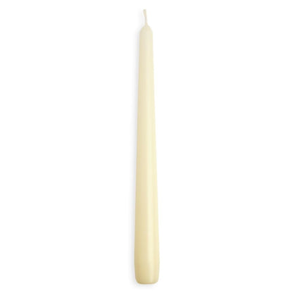 Bolsius Tapered Ivory Candles (100 Pack) (255(h)mm | Pack quantity 100) • PAS-P962