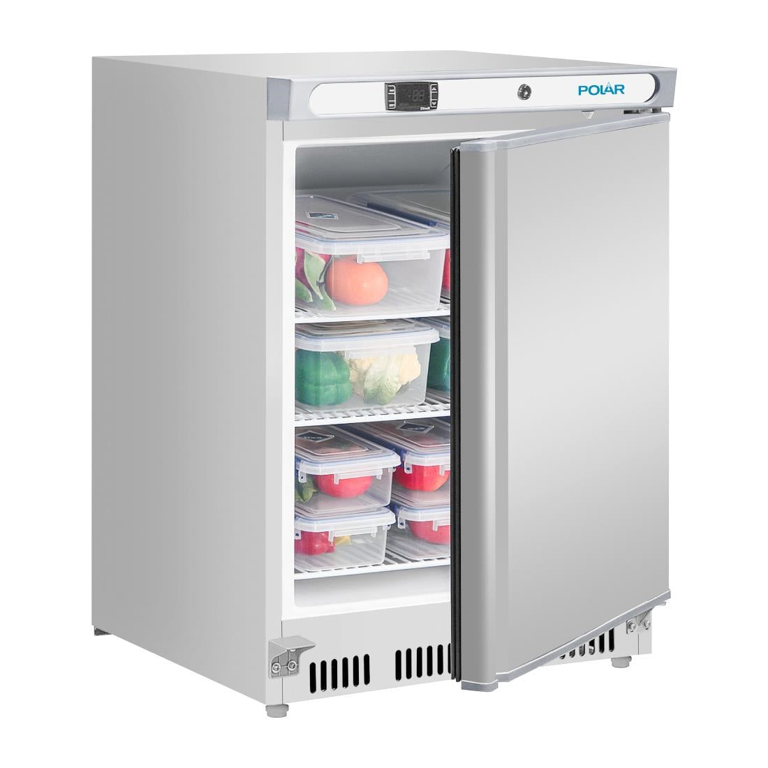 Polar C-Series Stainless Steel Under Counter Fridge 150Ltr • PAS-PC002-A