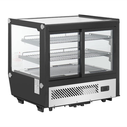 Polar G-Series Counter Display Merchandiser Square Glass - 120Ltr • PAS-PG003-A