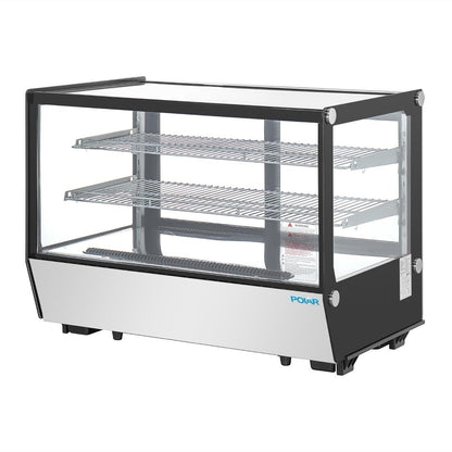 Polar G-Series Counter Display Merchandiser Square Glass - 160Ltr • PAS-PG004-A