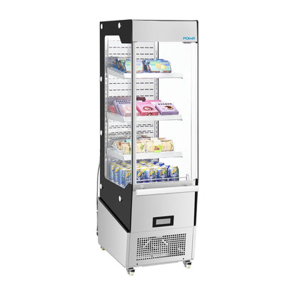 Polar G-Series Slimline Multideck Display Fridge with Door • PAS-PG006-A
