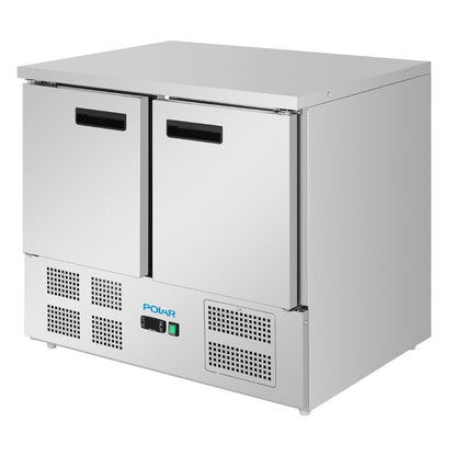 Polar G-Series Double Door Counter Freezer 240Ltr • PAS-PG038-A