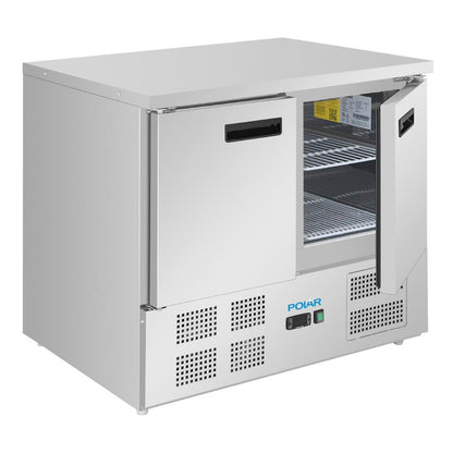 Polar G-Series Double Door Counter Freezer 240Ltr • PAS-PG038-A