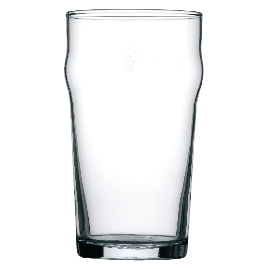 Arcoroc Nonic Nucleated Beer Glasses 570ml (48 Pack) • PAS-GC808
