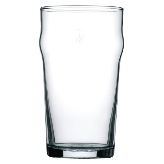 Arcoroc Nonic Nucleated Beer Glasses 570ml (48 Pack) • PAS-GC808