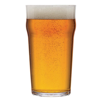 Arcoroc Nonic Nucleated Beer Glasses 570ml (48 Pack) • PAS-GC808