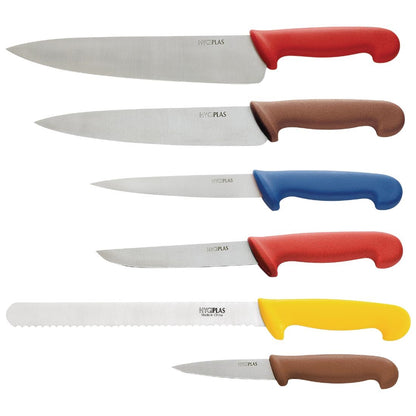 Hygiplas Colour Coded Chefs Knife Set • PAS-S088