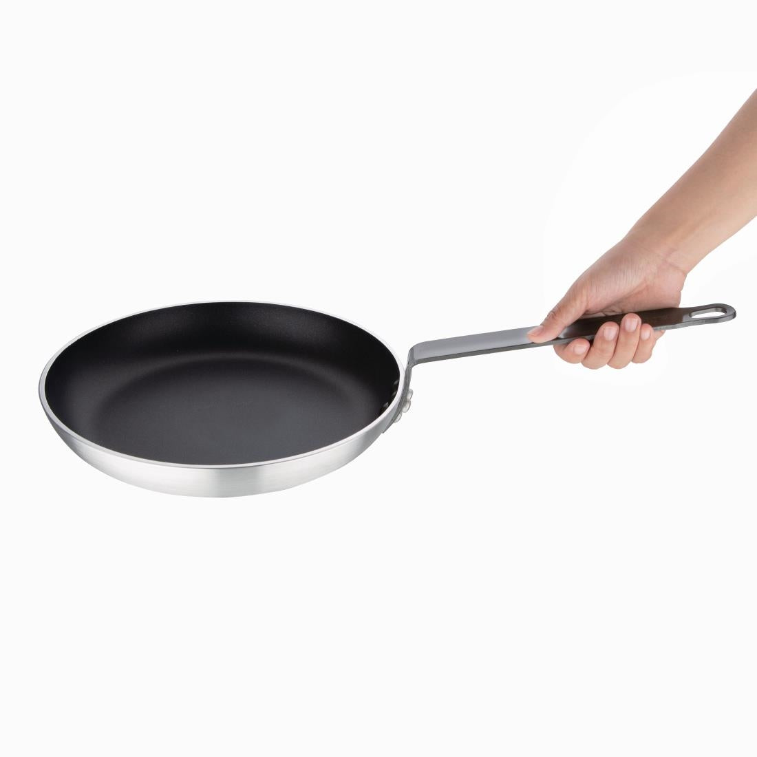 Vogue Aluminium Non-Stick Teflon Frying Pan 28cm • PAS-HT980