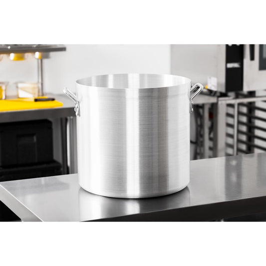 Vogue Aluminium Stock Pot 400mm • PAS-S354