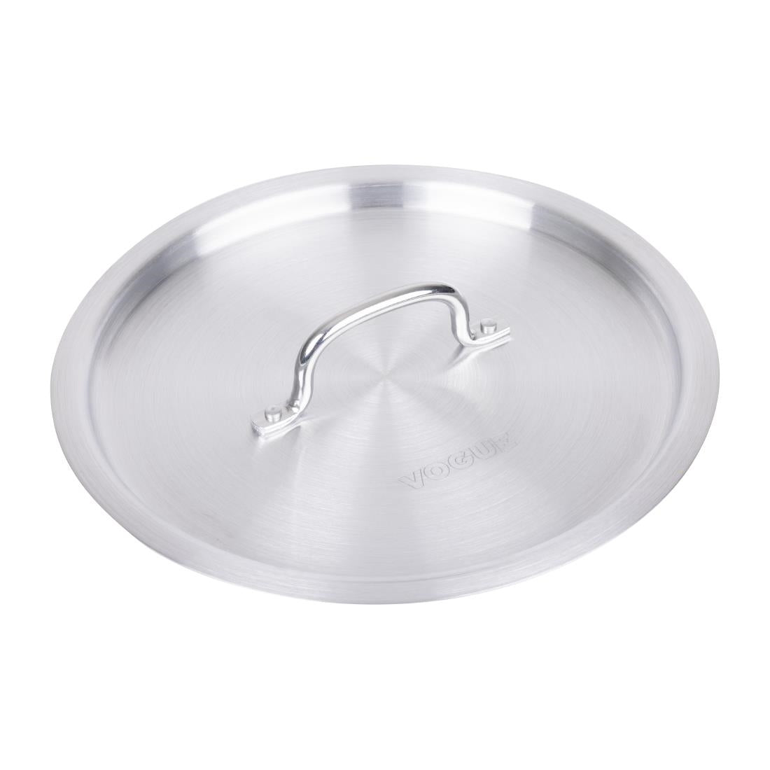 Vogue Aluminium Deep Boiling Pot Lid 240mm • PAS-S356