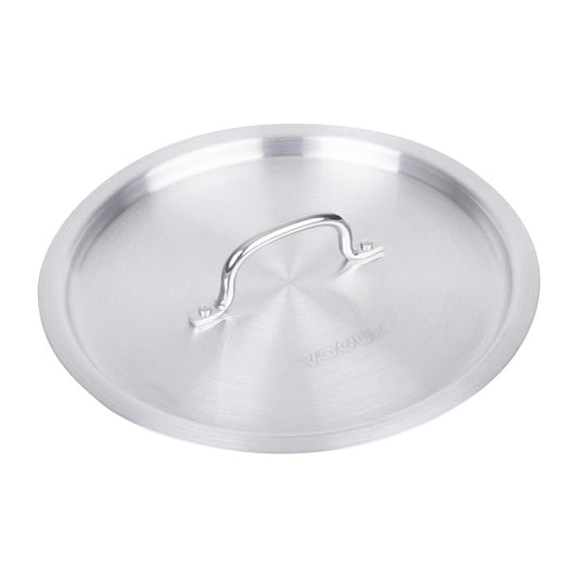 Vogue Aluminium Deep Boiling Pot Lid 240mm • PAS-S356