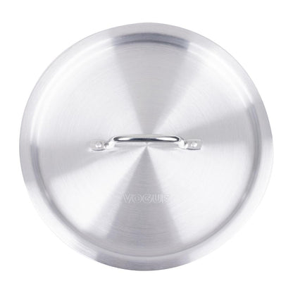 Vogue Aluminium Deep Boiling Pot Lid 240mm • PAS-S356