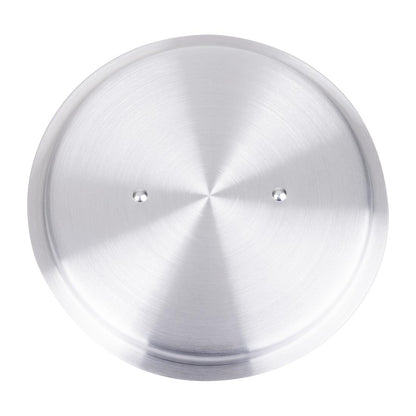 Vogue Aluminium Deep Boiling Pot Lid 240mm • PAS-S356
