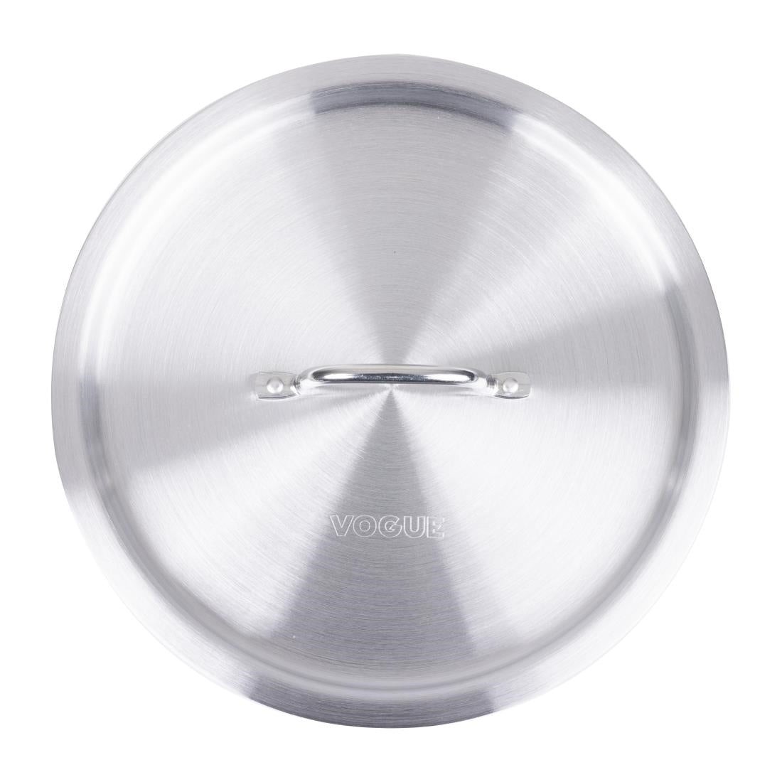 Vogue Aluminium Deep Boiling Pot Lid 250mm • PAS-S357