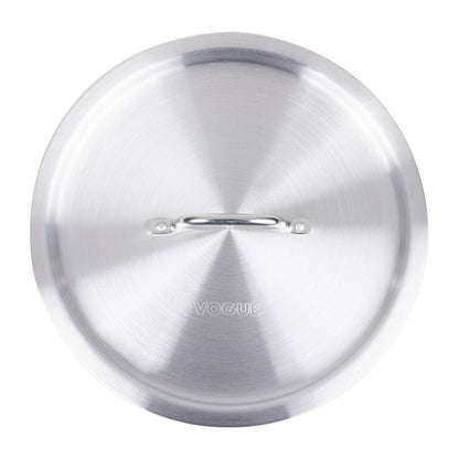 Vogue Aluminium Deep Boiling Pot Lid 250mm • PAS-S357