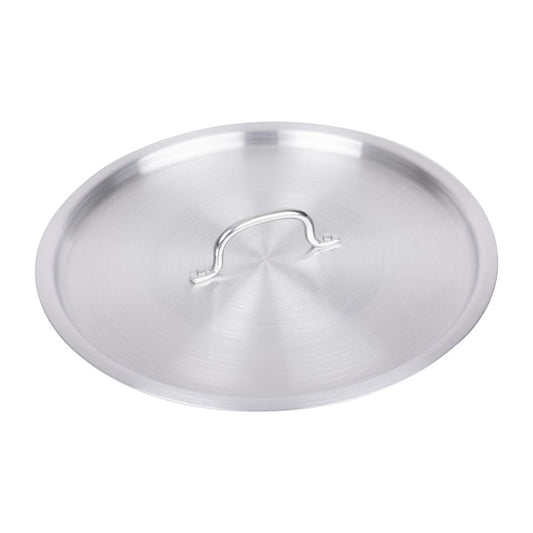 Vogue Aluminium Stock Pot Lid 300mm • PAS-S359