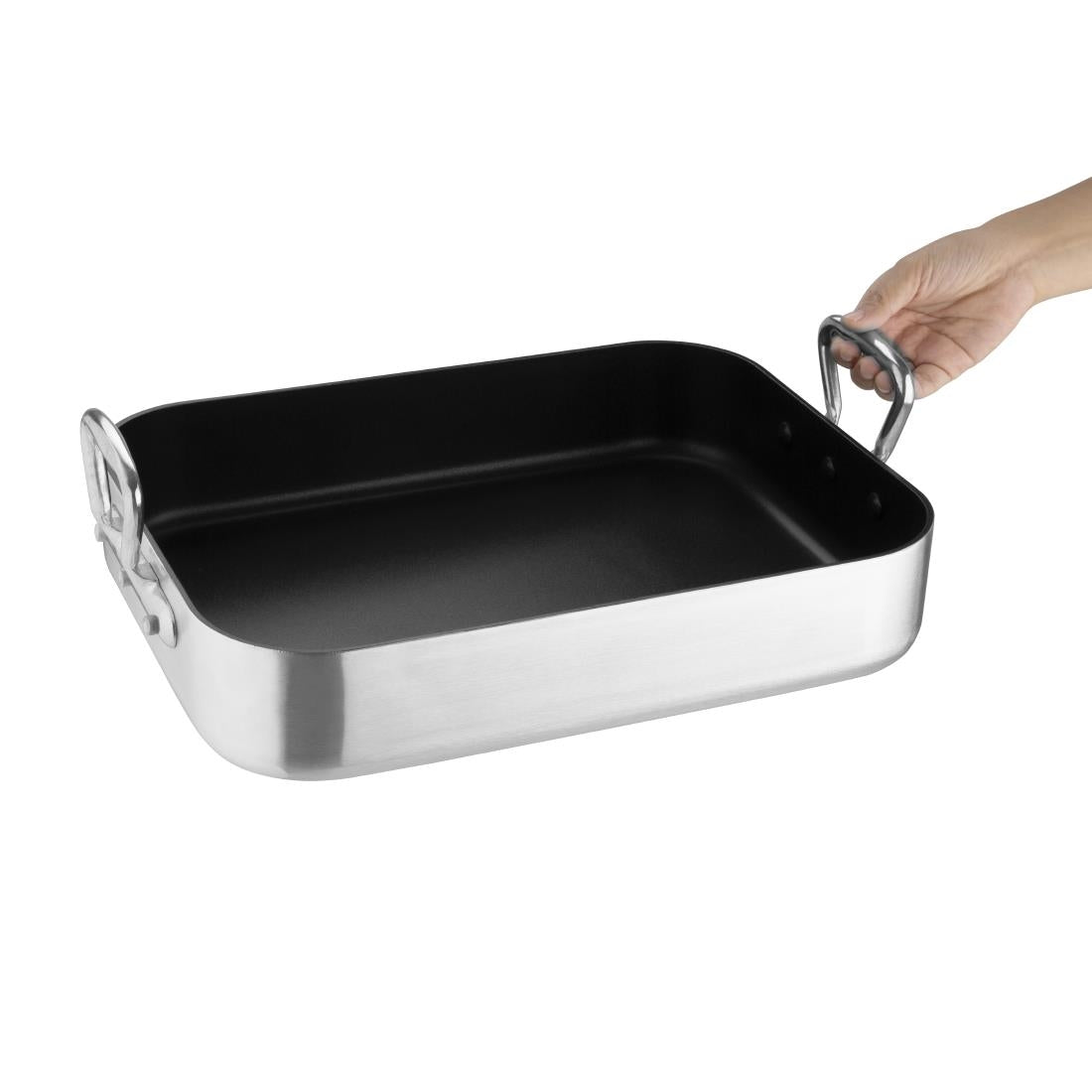 Vogue Standard Non-Stick Roasting Pan 400mm • PAS-S365