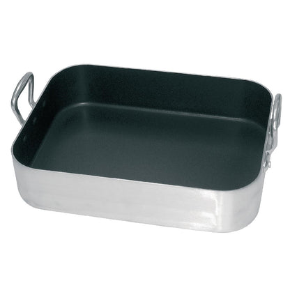 Vogue Aluminium Non-Stick Roasting Pan 450mm • PAS-S364