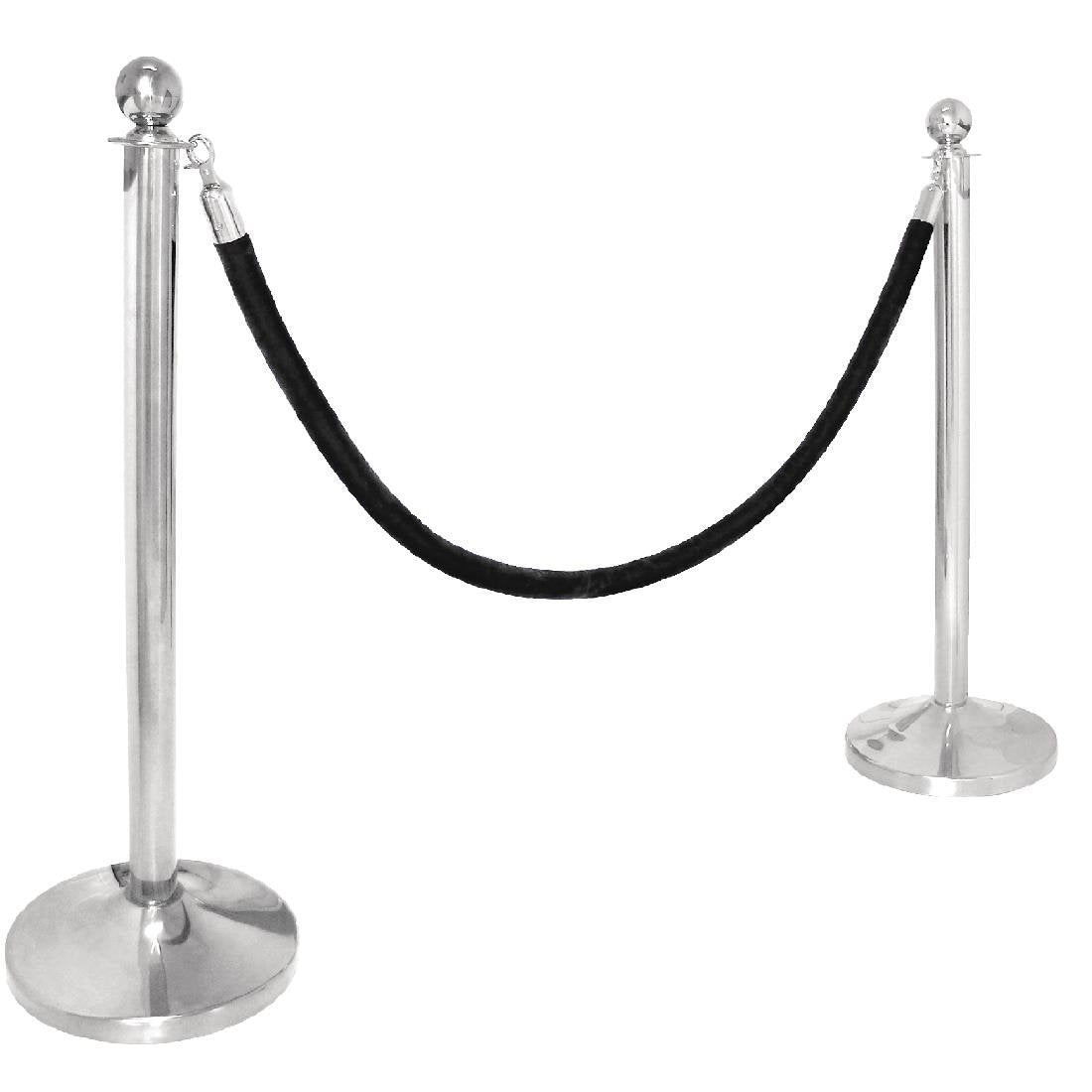 Bolero Stainless Steel Ball Top Barrier Post • PAS-S651