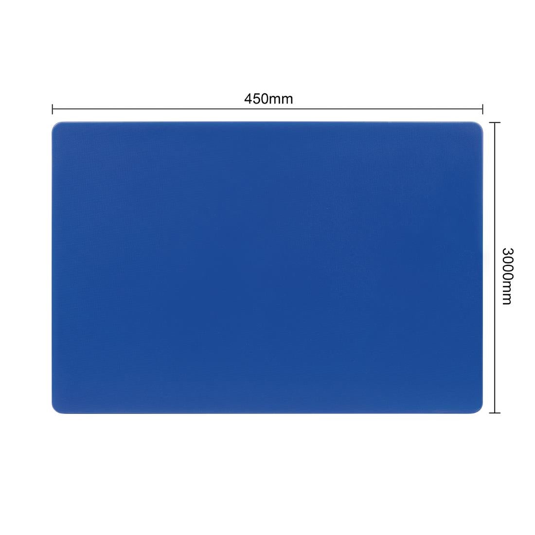 Hygiplas Thick Low Density Set of 6 Chopping Board Set 450x300x20mm • PAS-S677