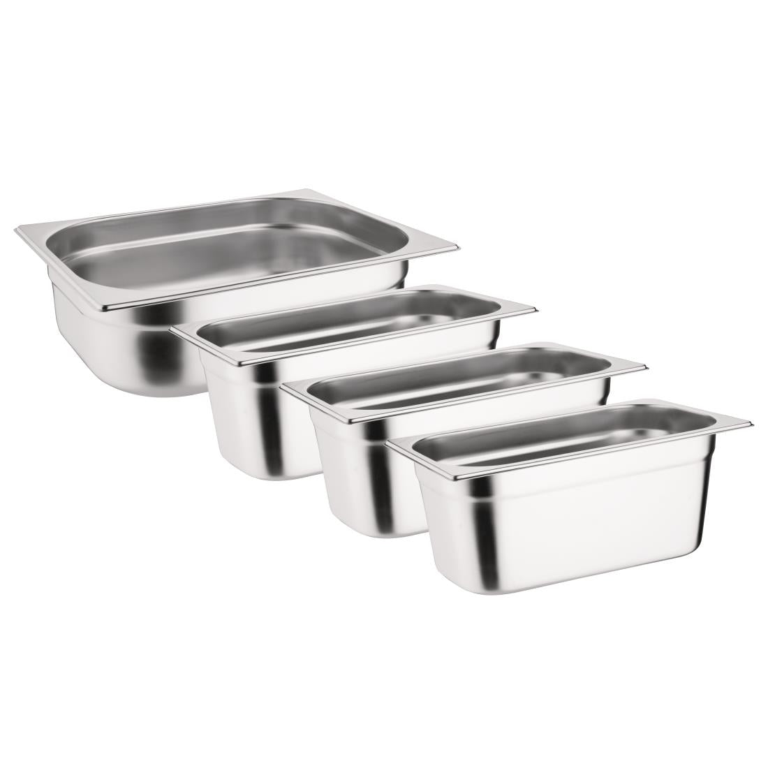Vogue Gastronorm Kit (3 x 1/3 GN & 1 1/2 GN) • PAS-S726
